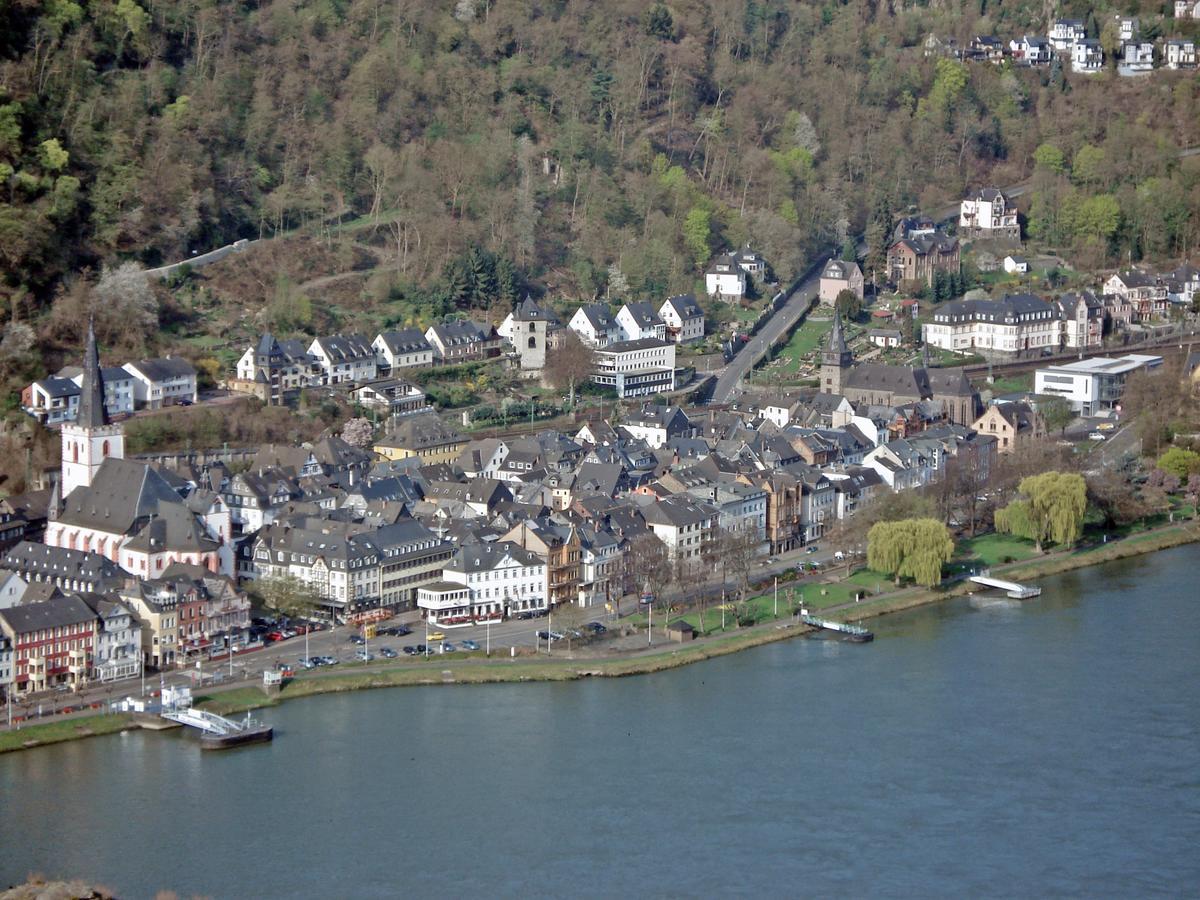 Hotel Zur Loreley - Garni Санкт Гоар Екстериор снимка